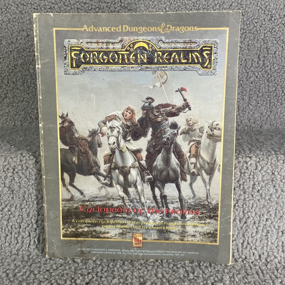 AD&D‎ Forgotten Realms Cyclopedia of the Realms TSR